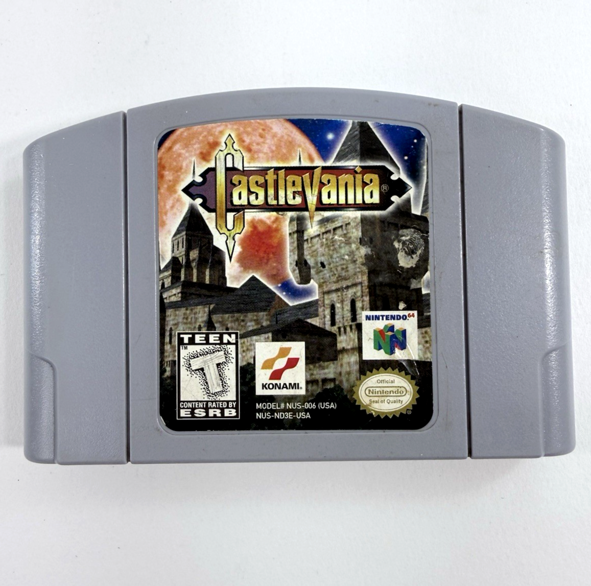 Castlevania (Nintendo 64, 1999) Game Cartridge - Tested and Working