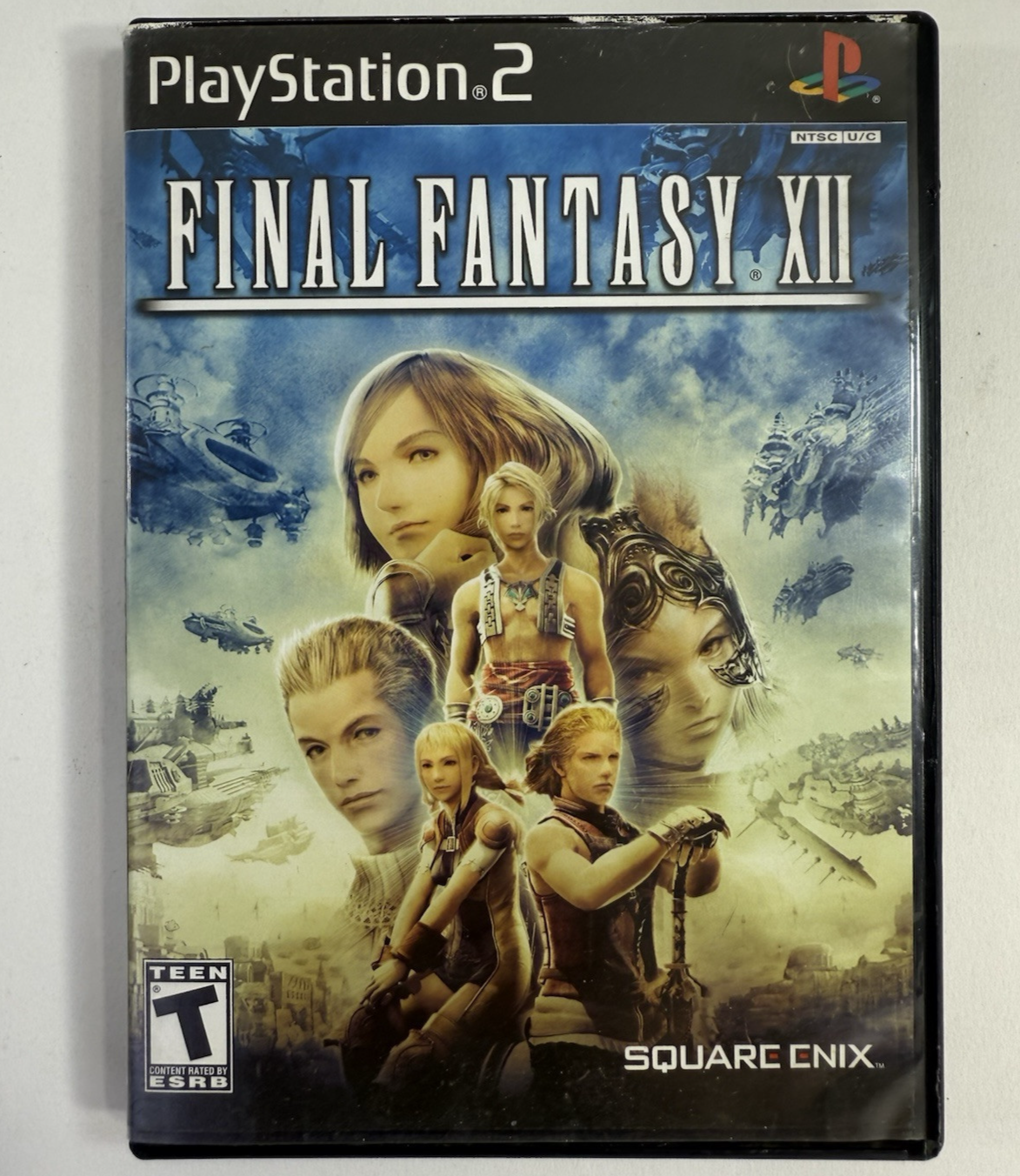 Final Fantasy XII (PlayStation 2, 2006) Game Case Manual Registration - Tested