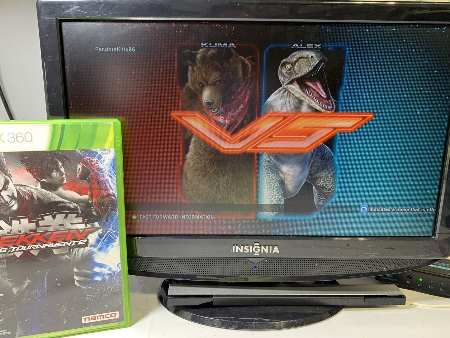 Tekken Tag Tournament 2 (Xbox 360, 2012) Game Case Manual Insert - Tested