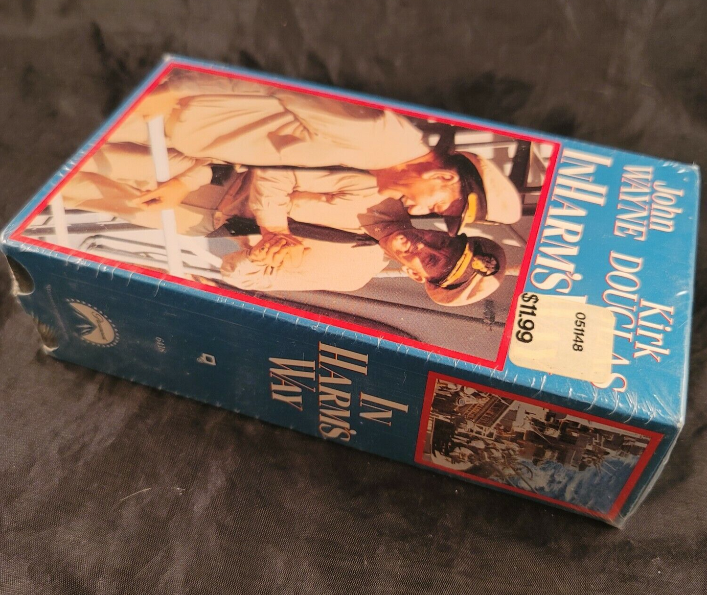 In Harms Way (VHS, 1990) 2 Tape Set - John Wayne - New, Factory Sealed