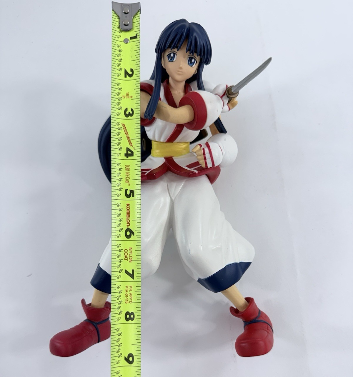 Playmore 2003 Samurai Shodown Nakoruru 9” Vinyl Figure - Missing Bow - Read