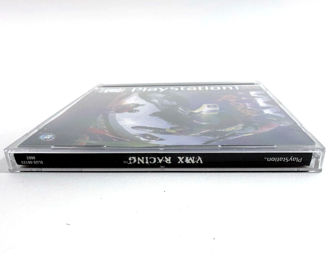 VMX Racing (PlayStation 1, 1996) Game Case Manual Registration Card - Tested