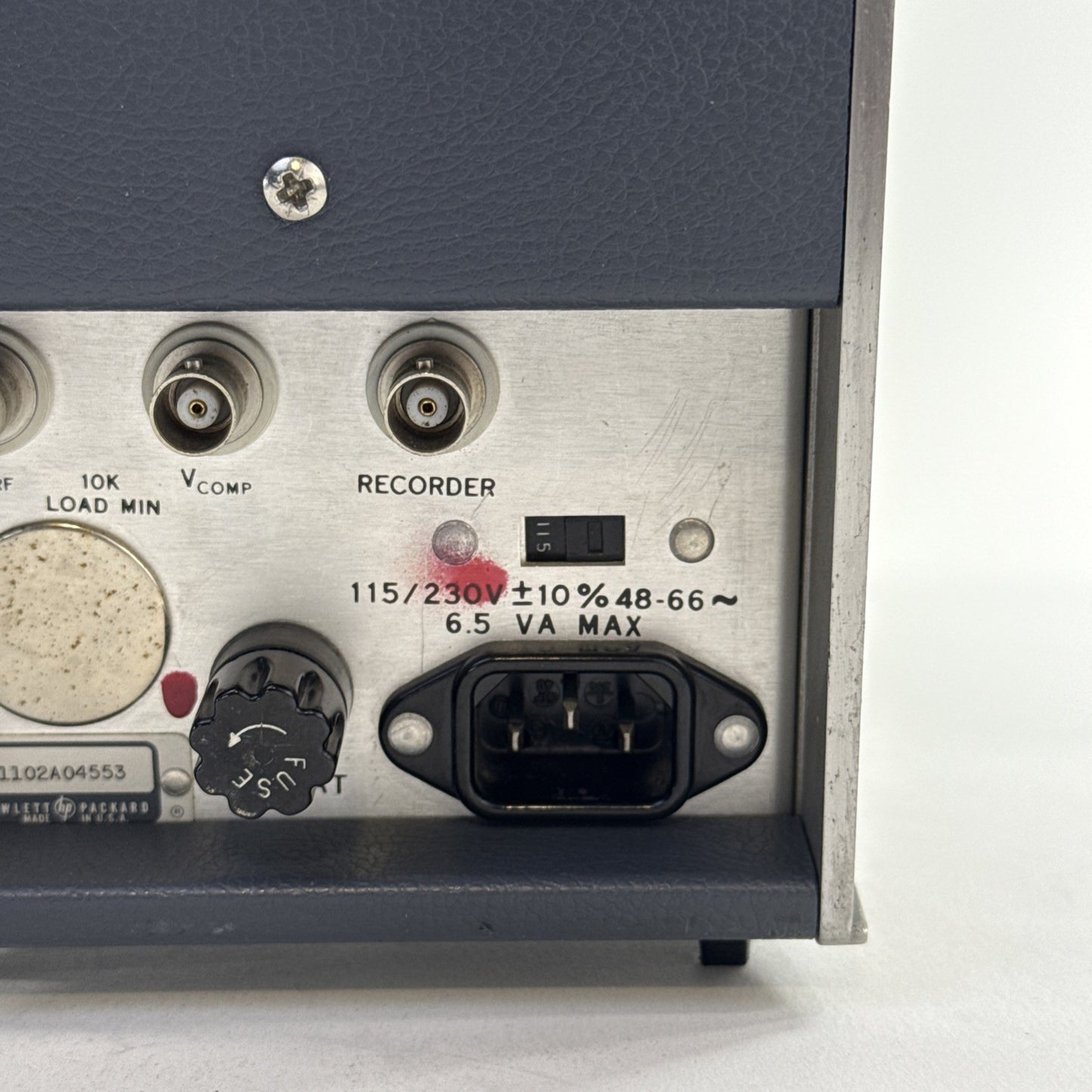 HP Vintage Hewlett Packard 432A Thermistor RF Power Meter - Tested