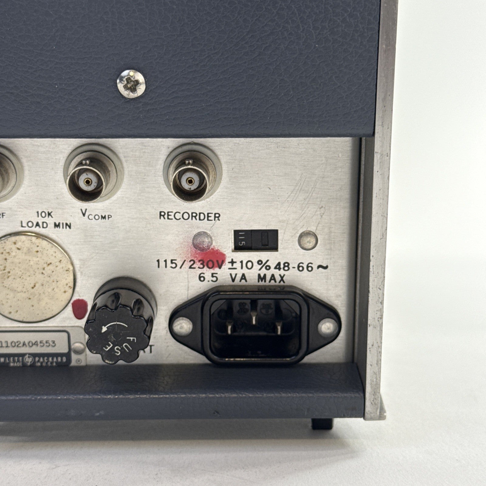 HP Vintage Hewlett Packard 432A Thermistor RF Power Meter - Tested