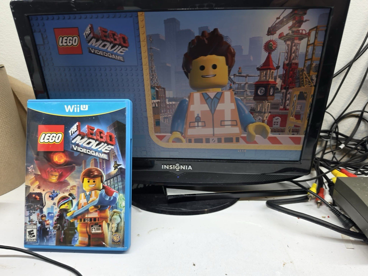 The LEGO Movie Videogame (Nintendo Wii U, 2014) Game Case Manual - Tested