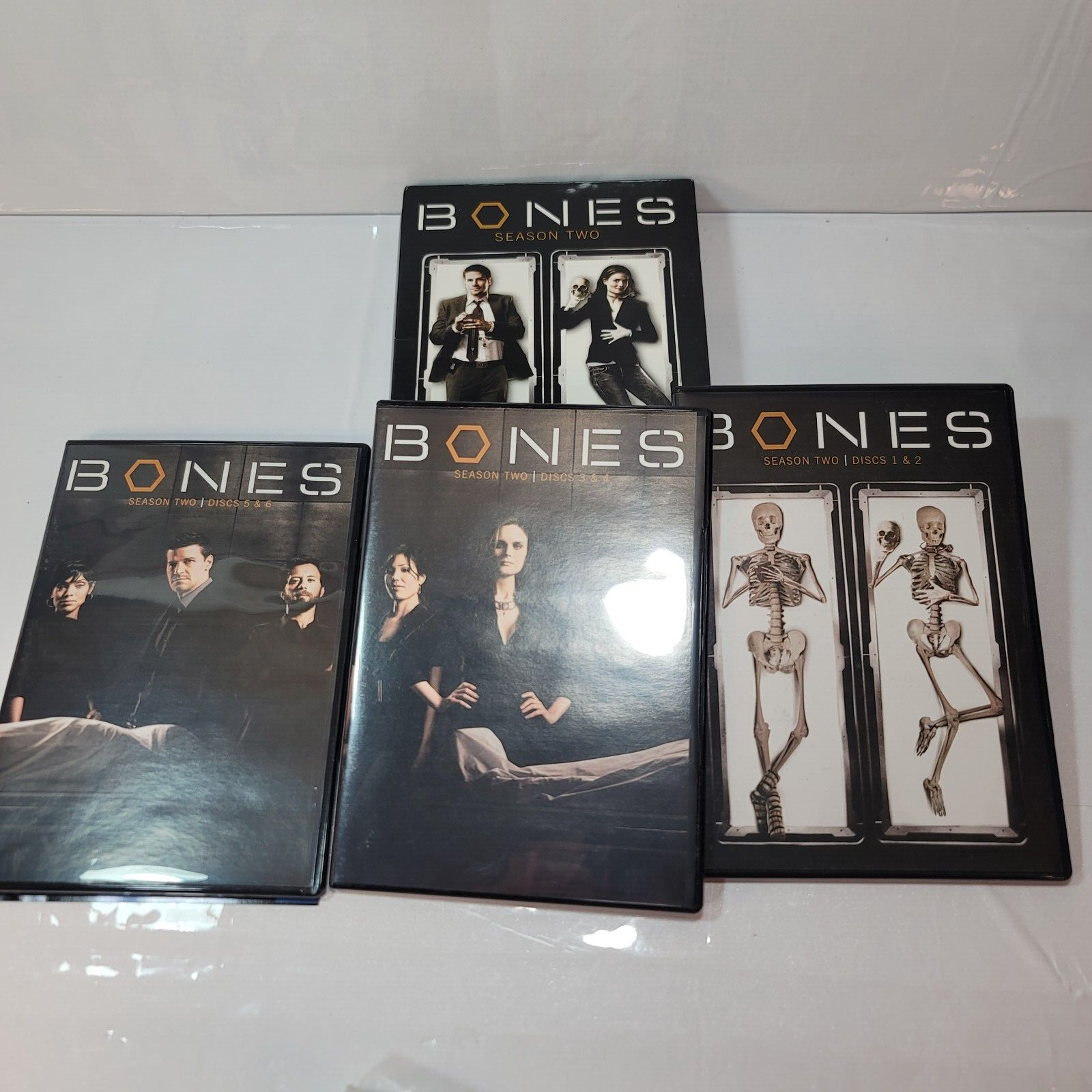 BONES Seasons 1 &2 Complete box sets 10 DVDs