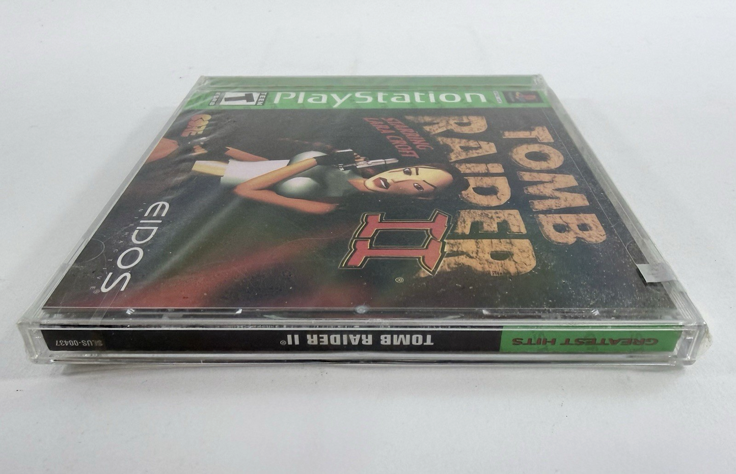 Tomb Raider 2 (Sony PlayStation, 1997) Factory Sealed - Some Wear - Read