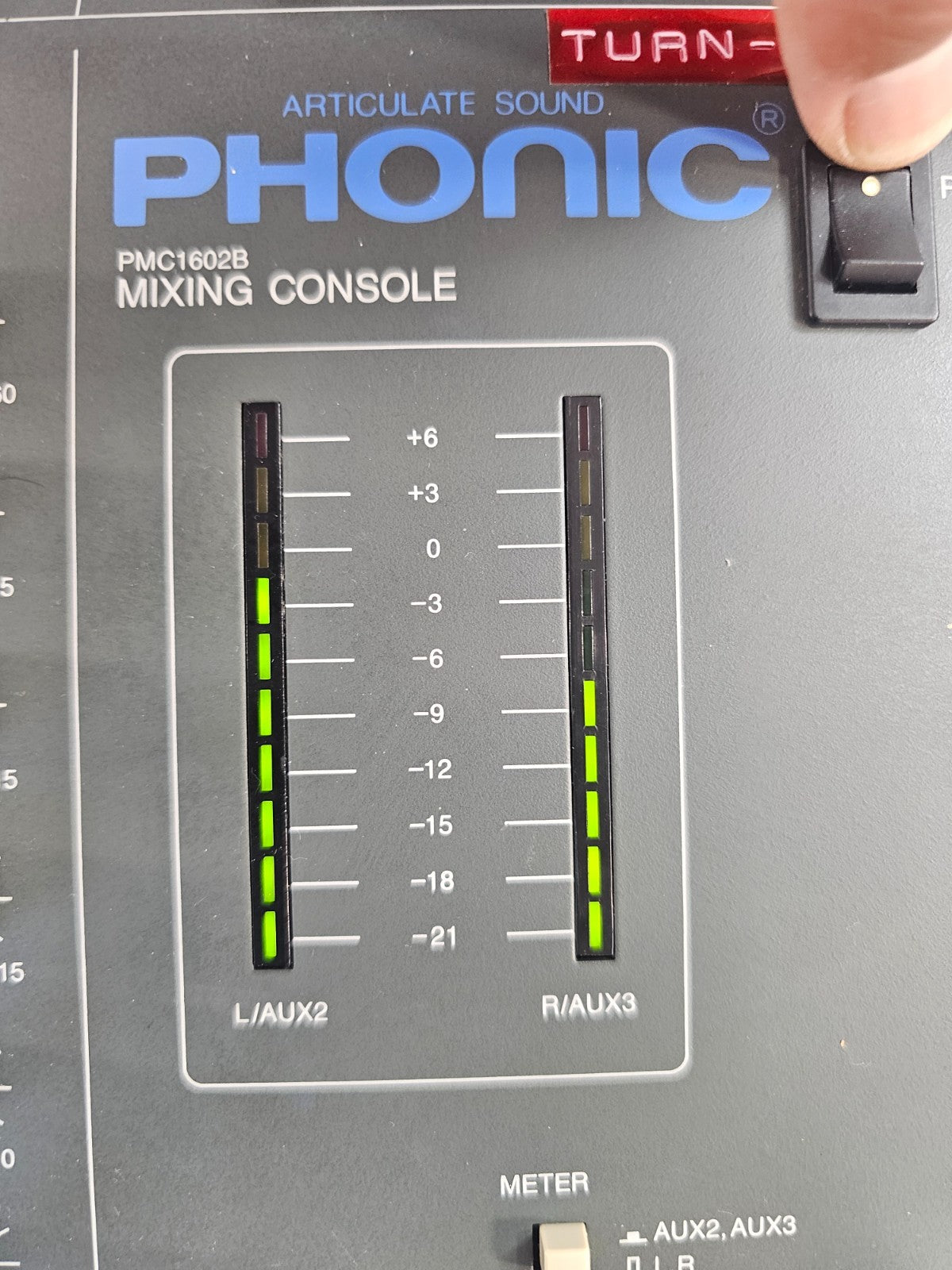 Phonic PMC-1602B 16-Channel Mixing Console - Local Pickup - Read