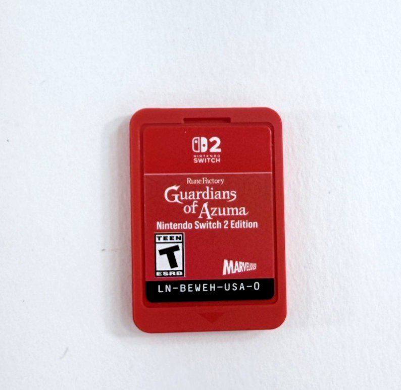 Rune Factory Guardians Of Azuma (Nintendo Switch 2, 2025) Game, Case, & Manual