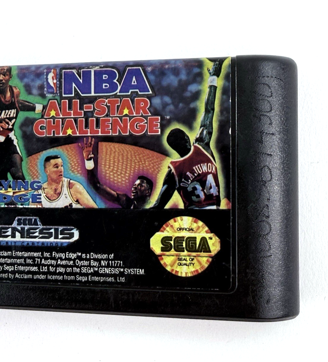 NBA All-Star Challenge (Sega Genesis, 1992) Game Cartridge - Tested