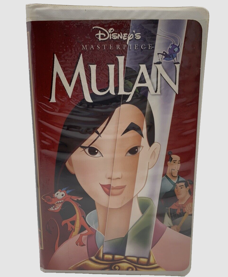 Mulan (Clamshell VHS, 1999) Tested and Working