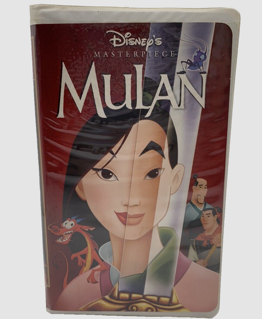 Mulan (Clamshell VHS, 1999) Tested and Working
