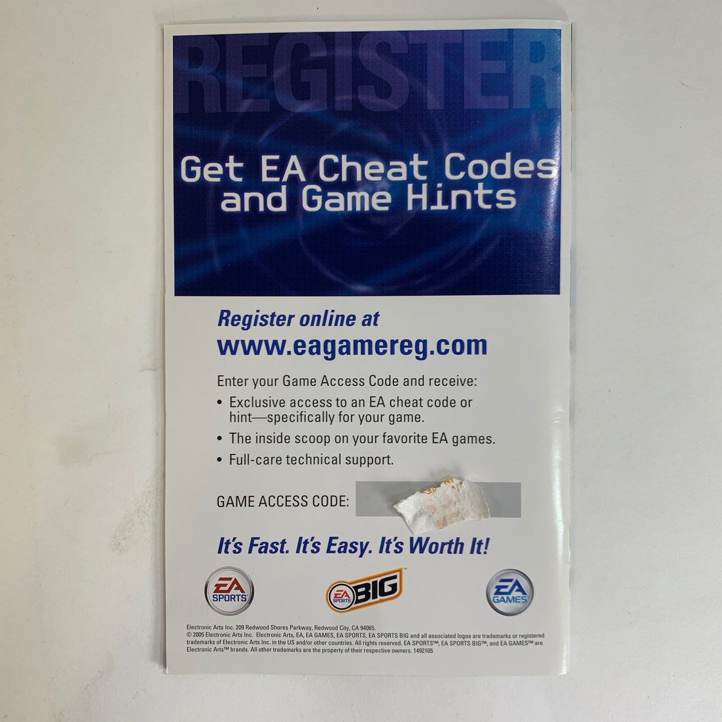 NCAA Football 06 (Microsoft Xbox, 2005) Game Case Manual - Tested