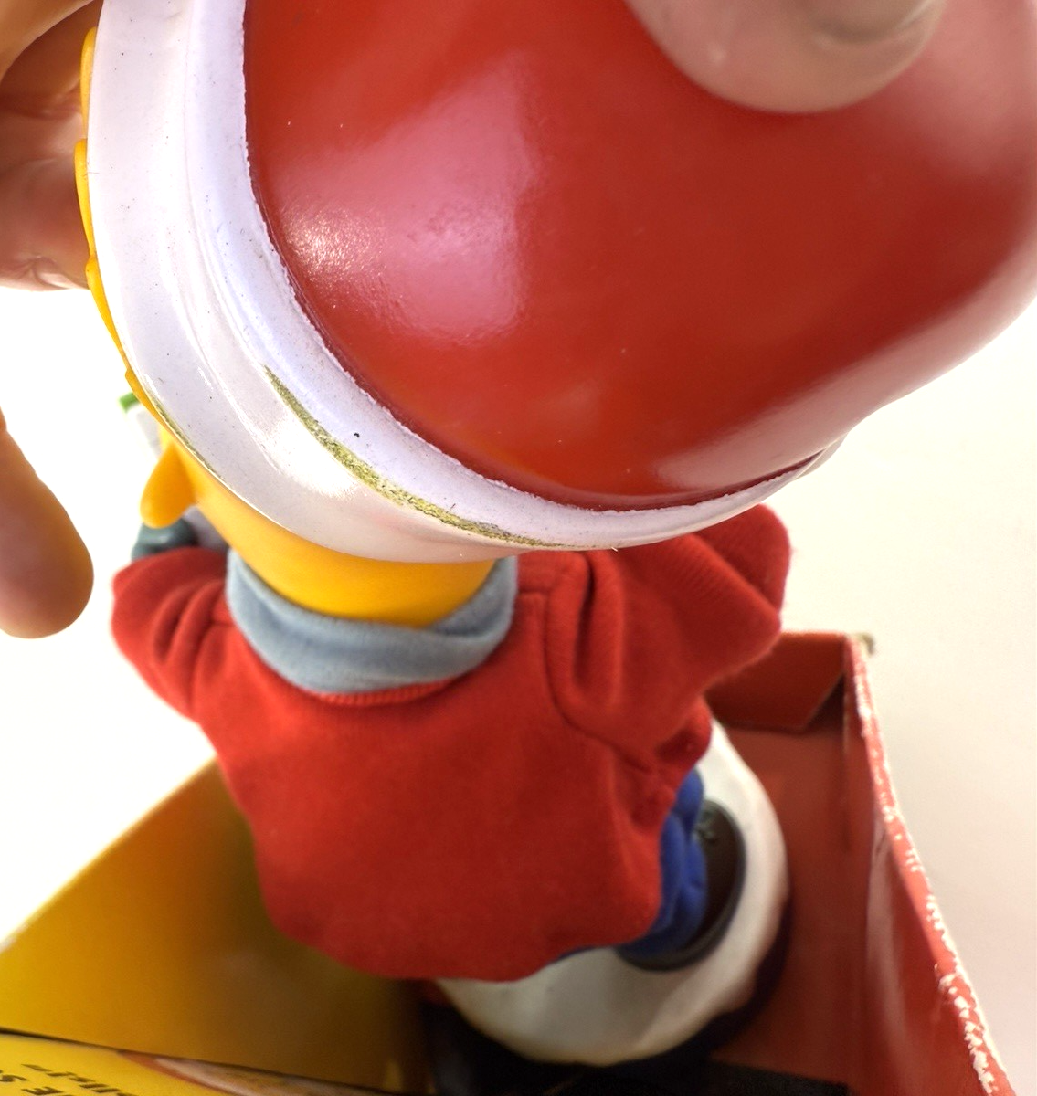 Gemmy 2002 Simpsons 12" Caroling Bart Animated Figure In Box - Read