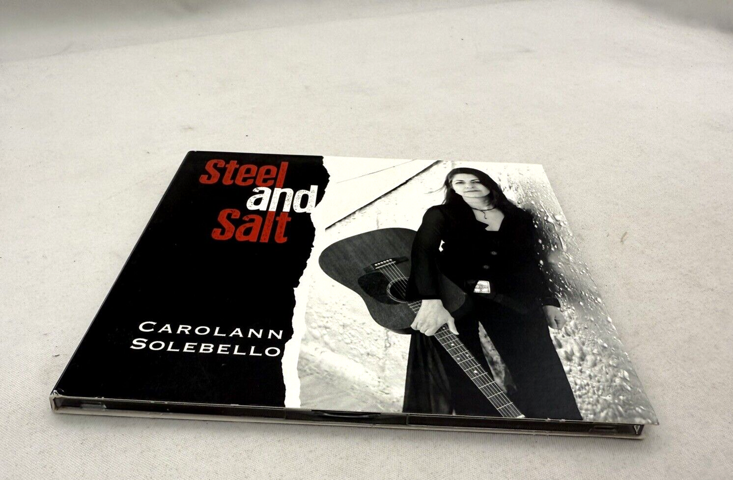 Steel and Salt by Carolann Solebello (CD, 2013) Signed