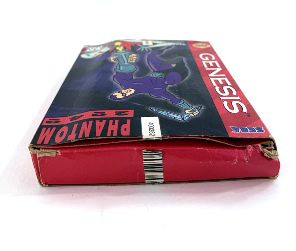 Phantom 2040 (Sega Genesis, 1995) Game, Box, Manual - Tested and Working