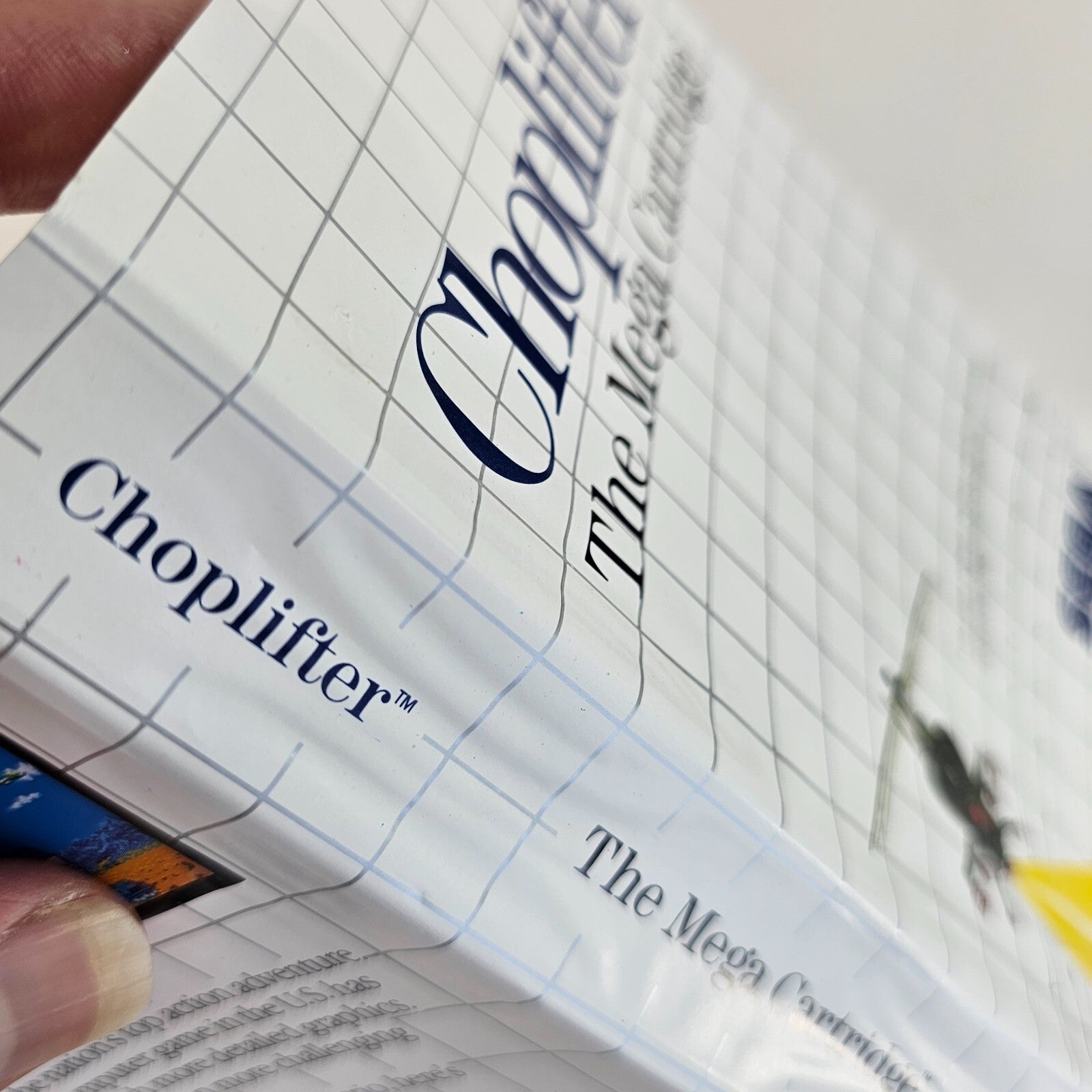 Choplifter (Sega Master System, 1986) Game and Case - Tested and Working