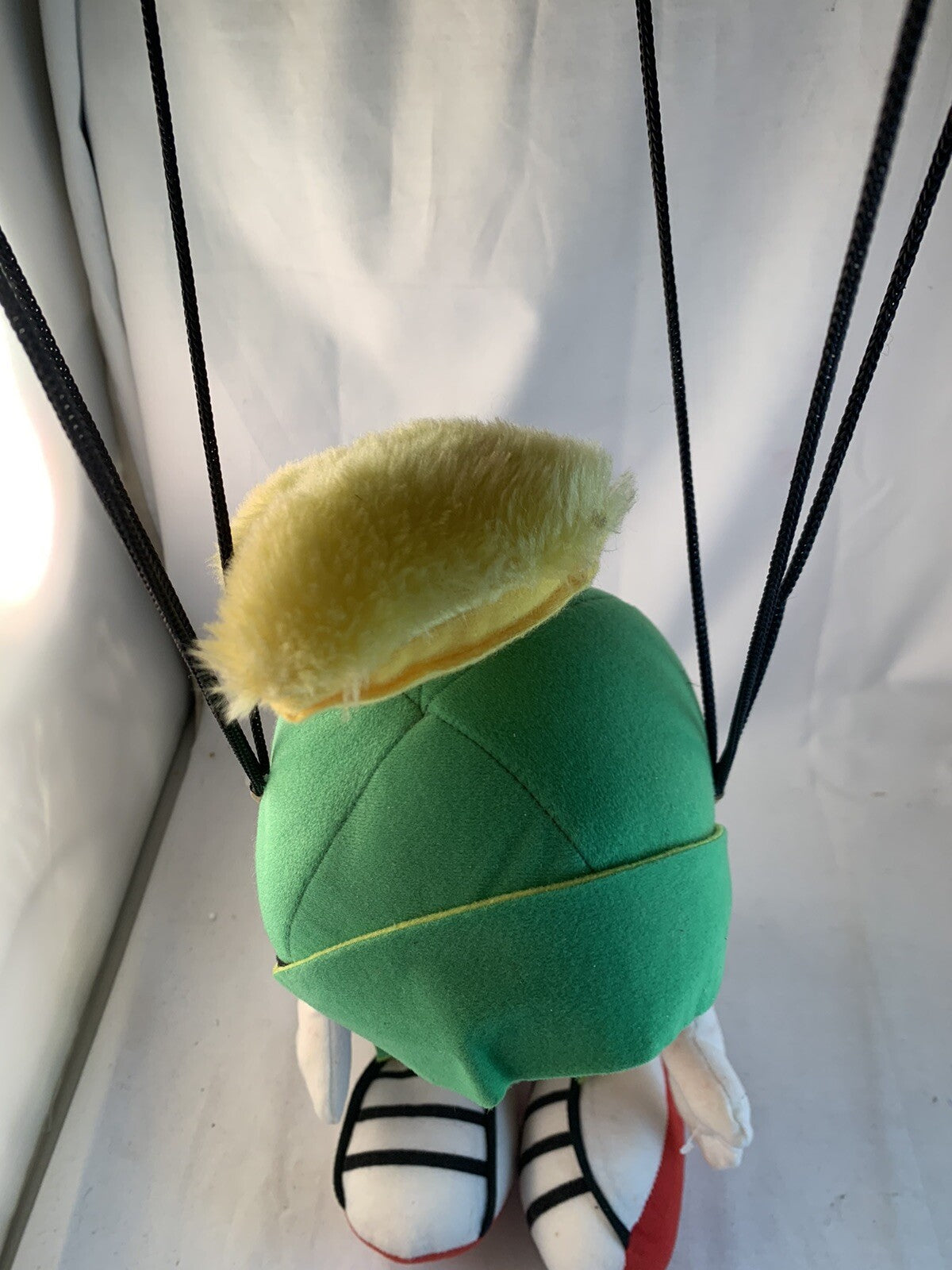 Looney Tunes 2001 Marvin The Martian with Parachute Large Six Flags Plush