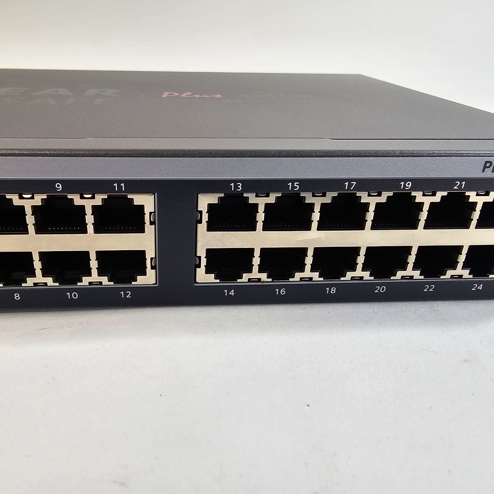 NETGEAR JGS524Ev2 ProSafe 24-Port Gigabit Plus Network Switch - Tested & Working