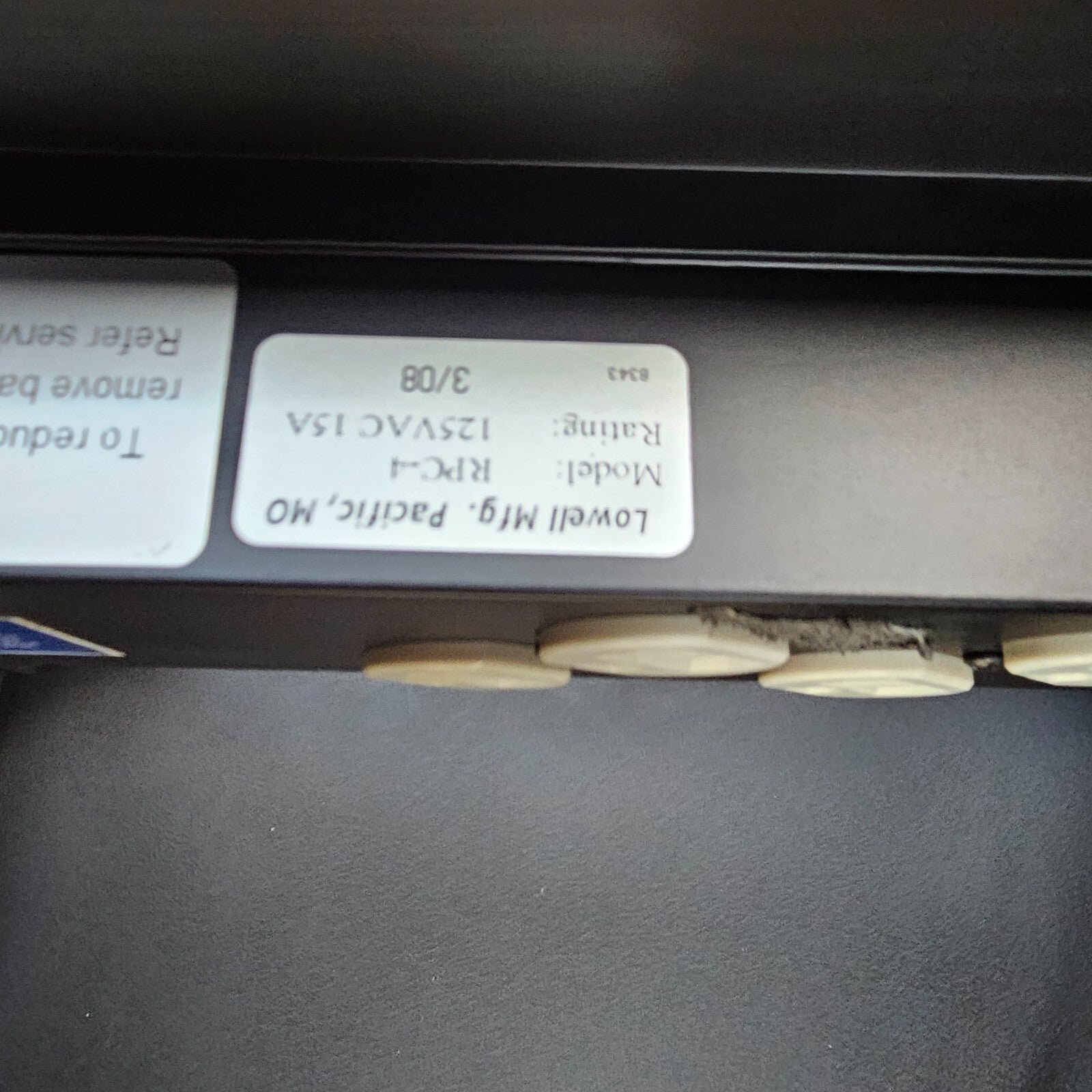 Stage Front Presentation Systems Custom Mounted Audio/Video Cabinet - Read