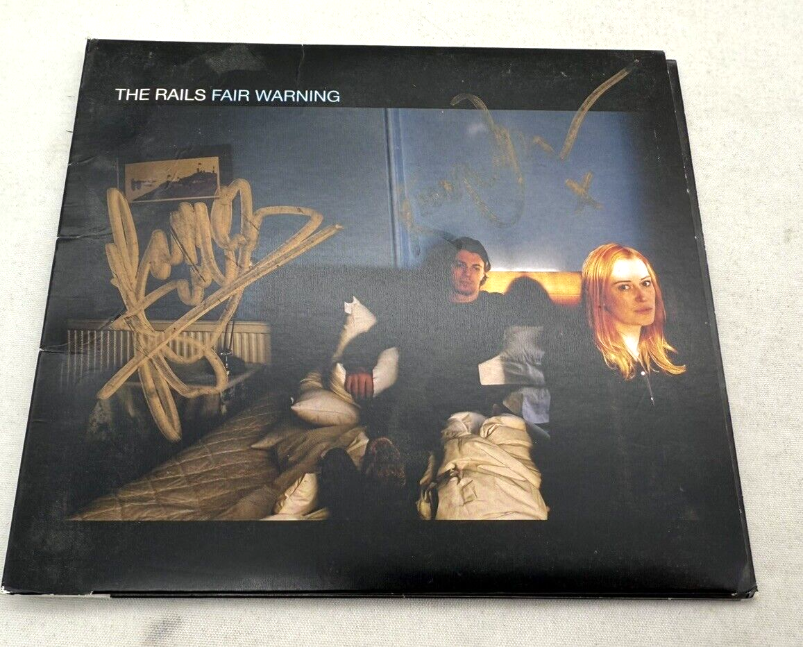 Fair Warning by The Rails (CD, May-2014) Signed Copy