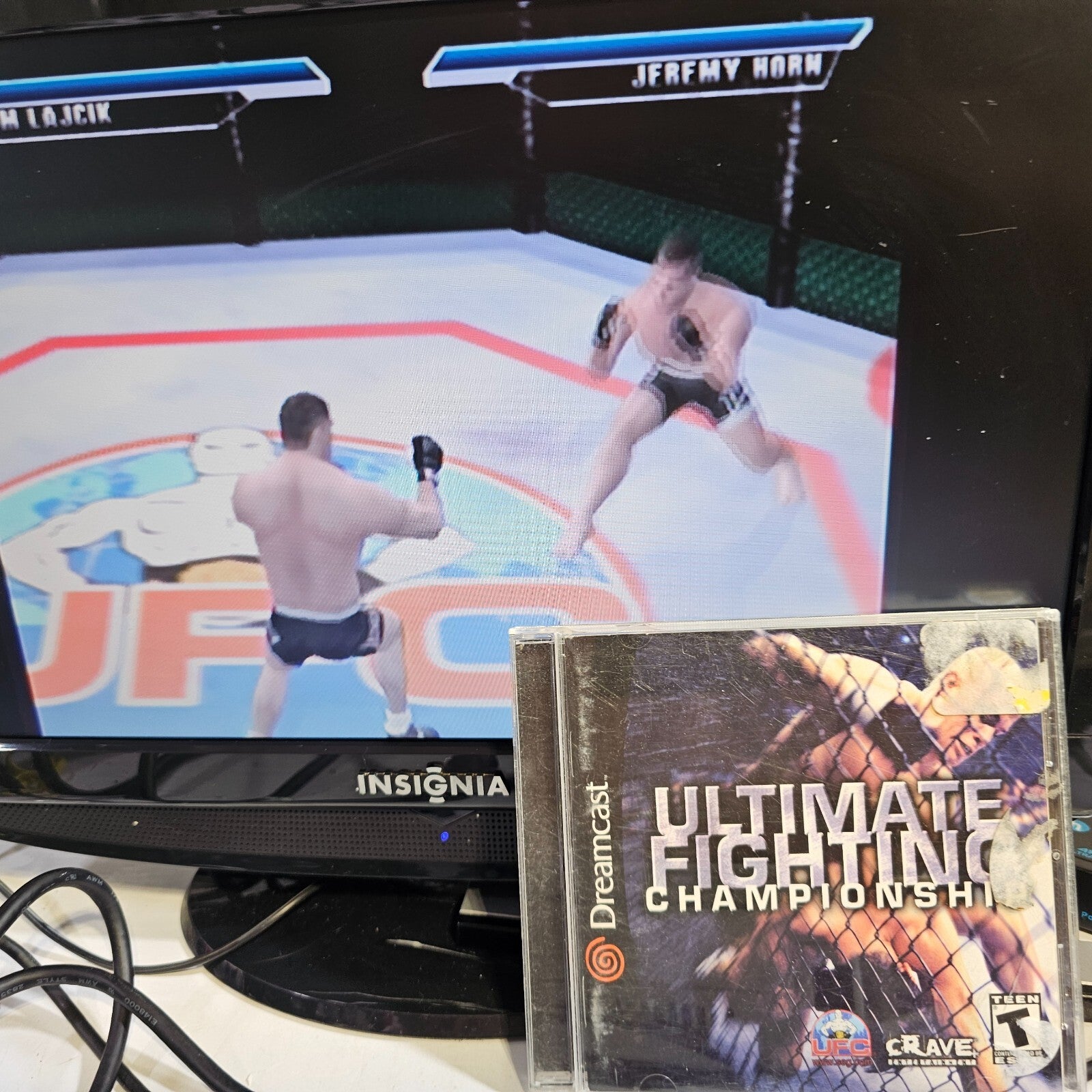 Ultimate Fighting Championship (Sega Dreamcast, 2000) Game Case Manual - Tested