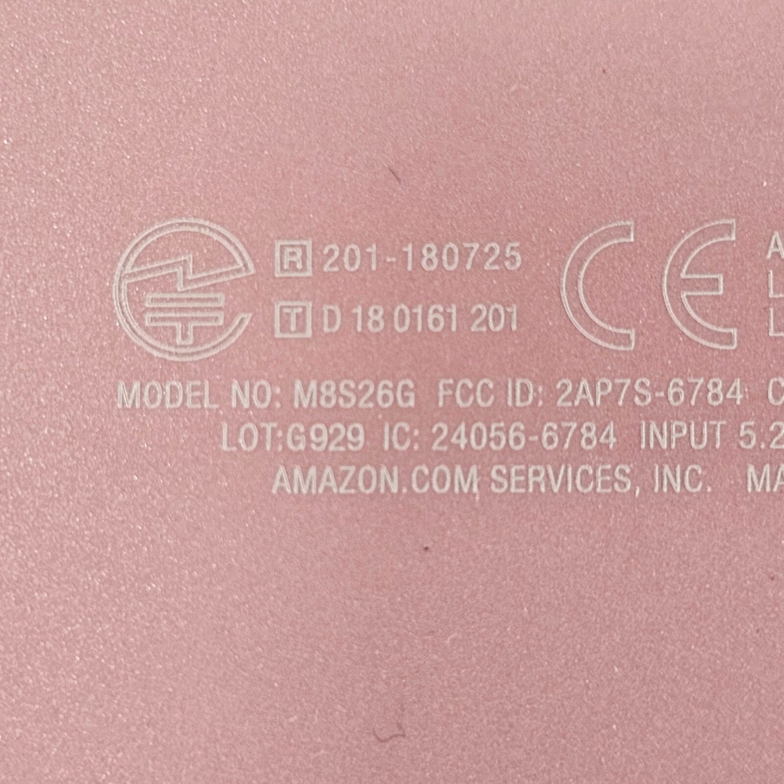 Amazon Fire 7 (9th Generation) 16GB, Wi-Fi, 7in - Plum (Tested)