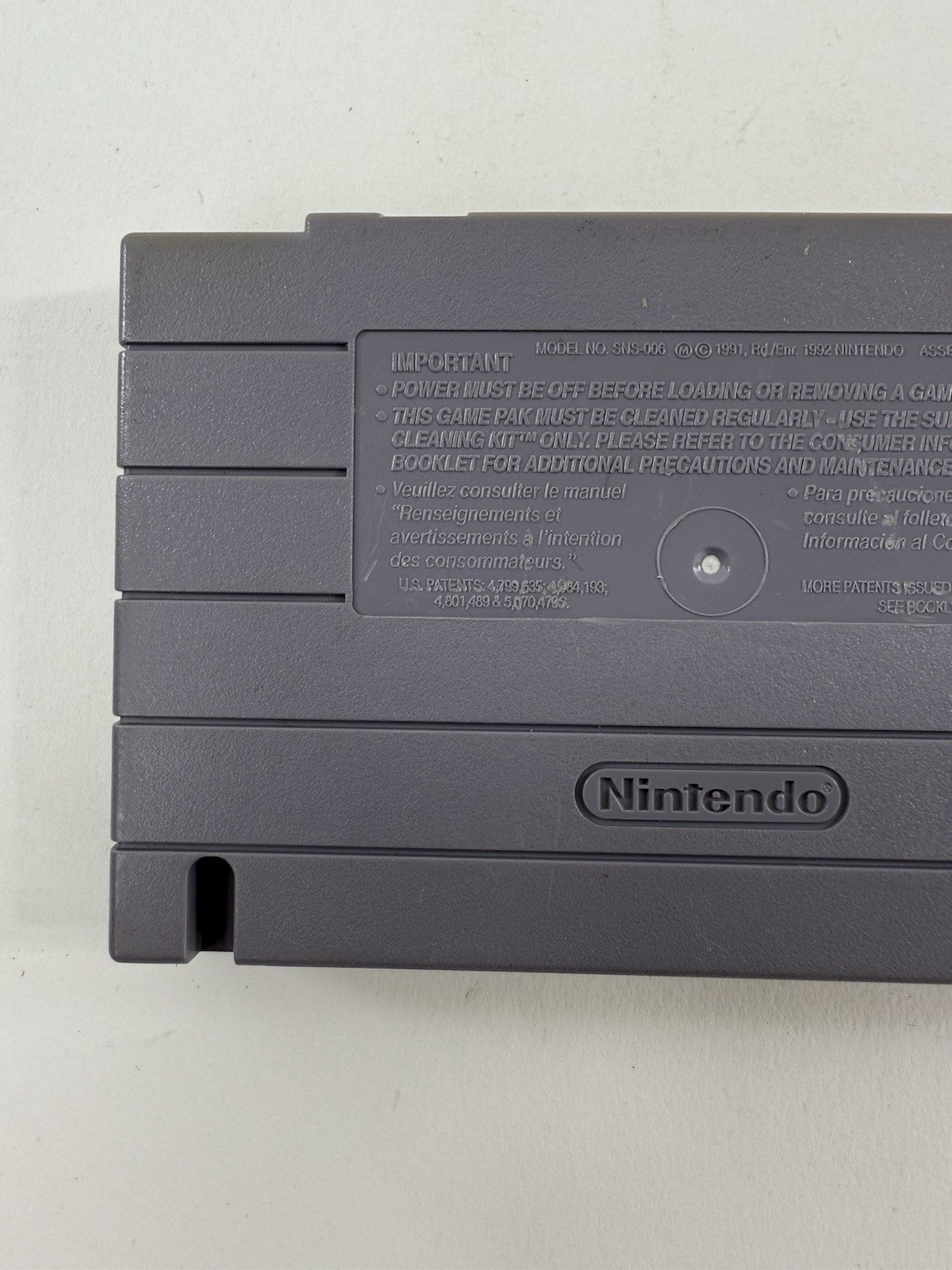 Jungle Strike: The Sequel To Desert Strike (Super Nintendo, 1995) Game Cartridge