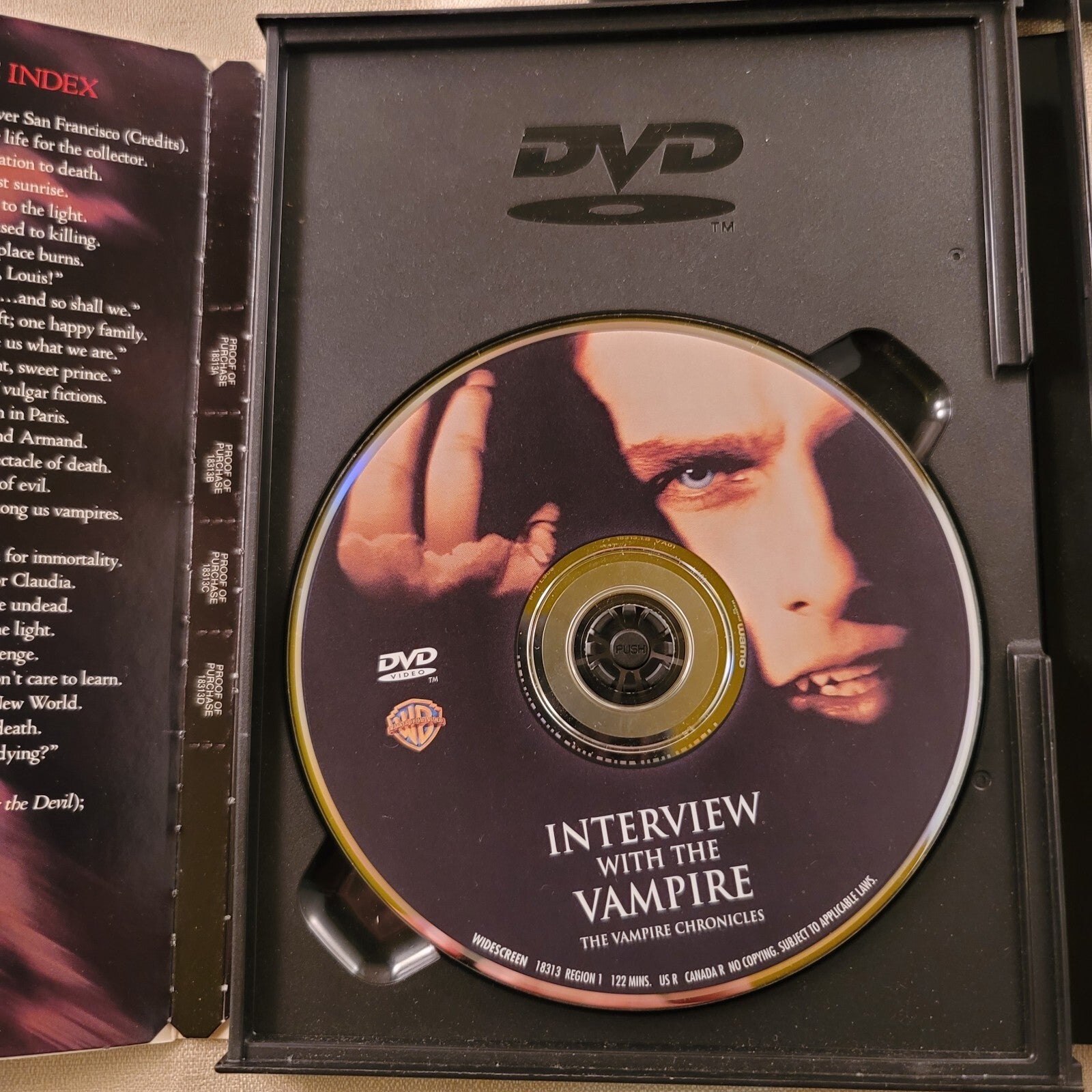 Interview with the Vampire (DVD Horror Bundle) Let Me In - Tested