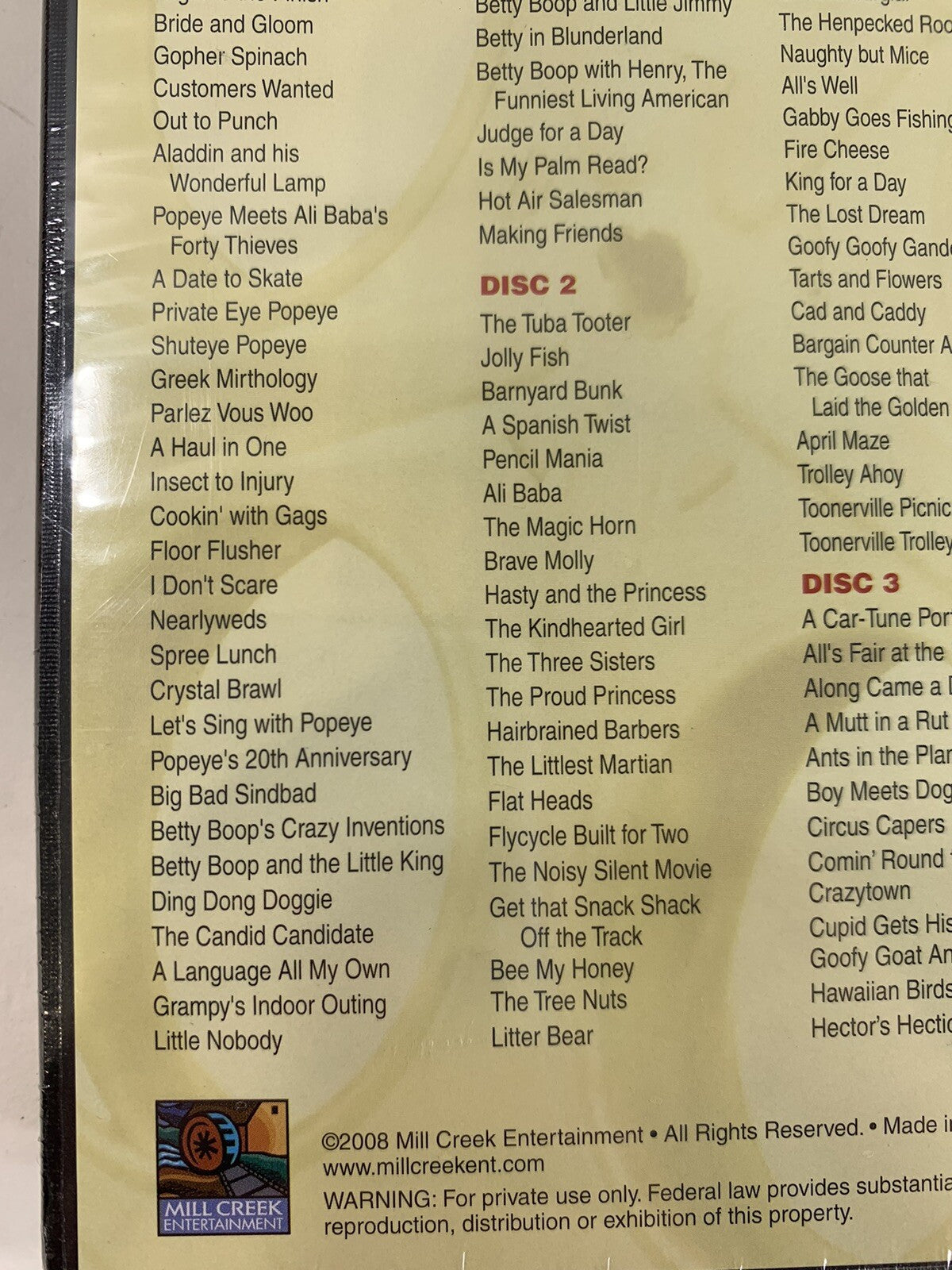 Ultimate 150 Cartoon Festival (DVD, 2008) New, Factory Sealed