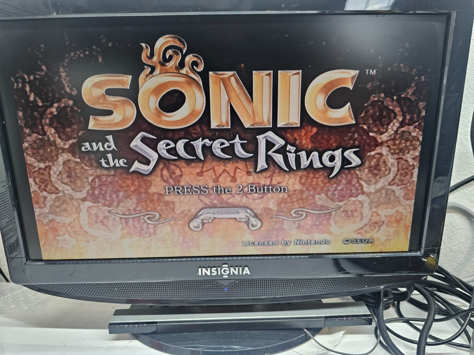 Sonic and the Secret Rings (Nintendo Wii, 2007) Game Disc - Tested and Working