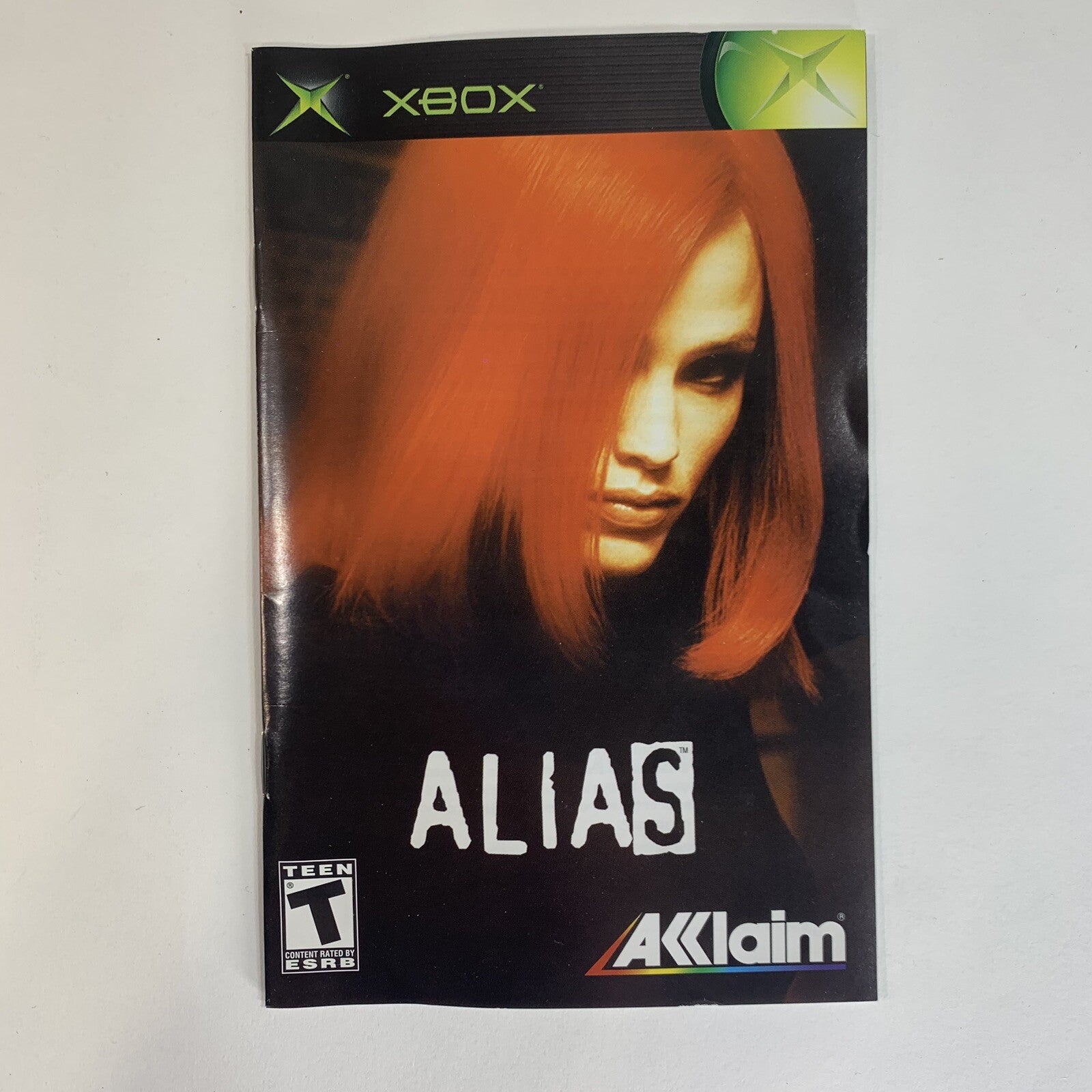 Alias (Microsoft Xbox, 2004) Game Case Manual - Tested and Working
