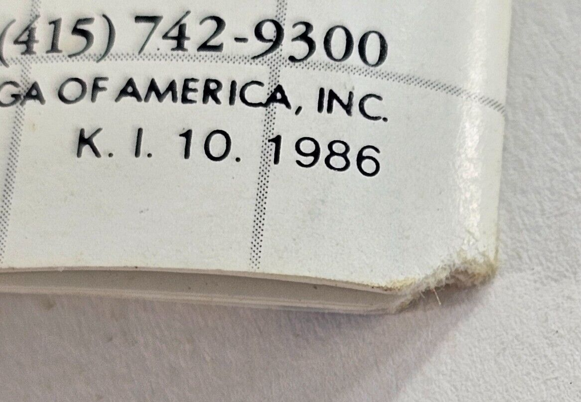 World Grand Prix (Sega Master System, 1986) Game Case Manual - Tested & Working