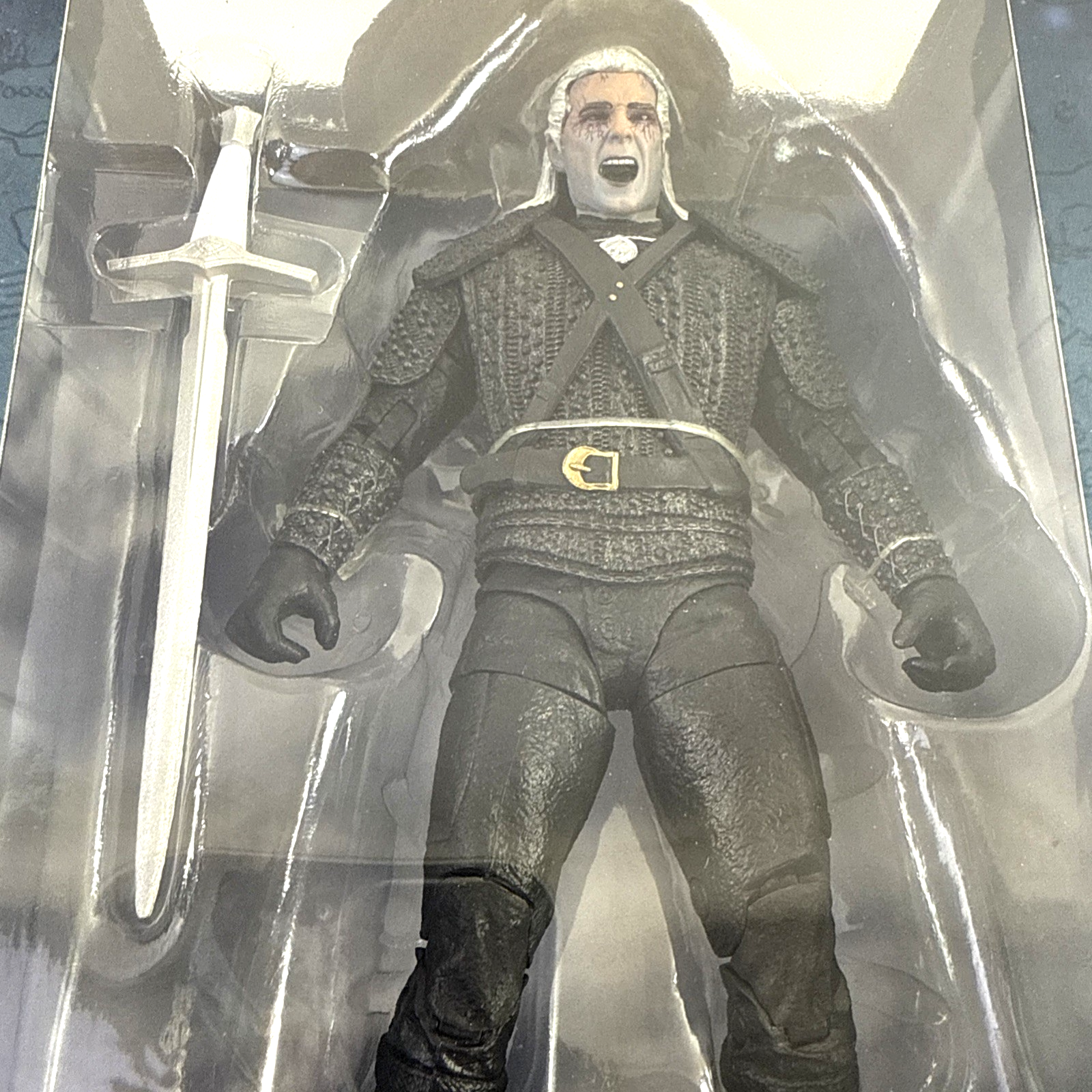 McFarlane Toys 2021 The Witcher 7" Geralt Kikimora Battle (Season 1) Figure -New