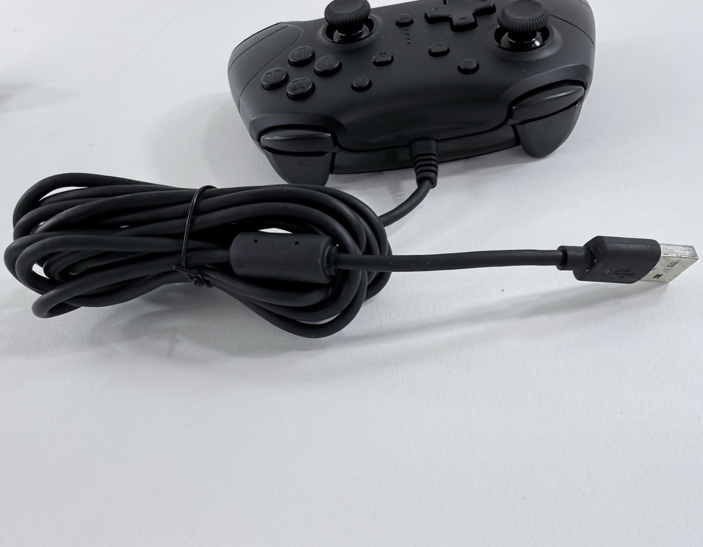 ONN. Wired Black Gaming Controller for Nintendo Switch - Tested and Working