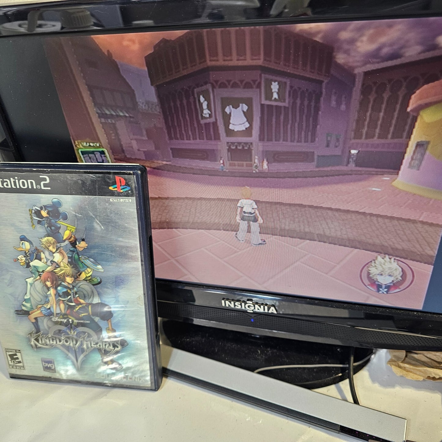 Kingdom Hearts II (PlayStation 2, 2006) Game and Case - Greatest Hits