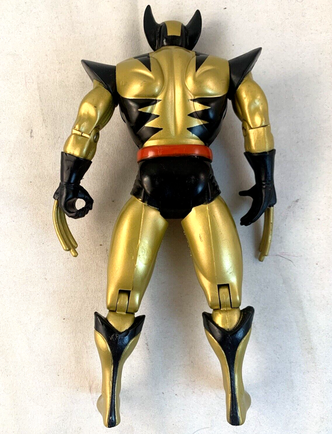 ToyBiz 1994 Marvel X-Men Wolverine Metallic Mutants Deluxe 10” Action Figure