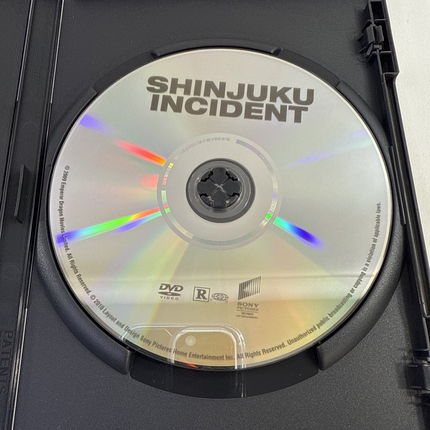 Shinjuku Incident (DVD, 2010) Jackie Chan - Tested and Working