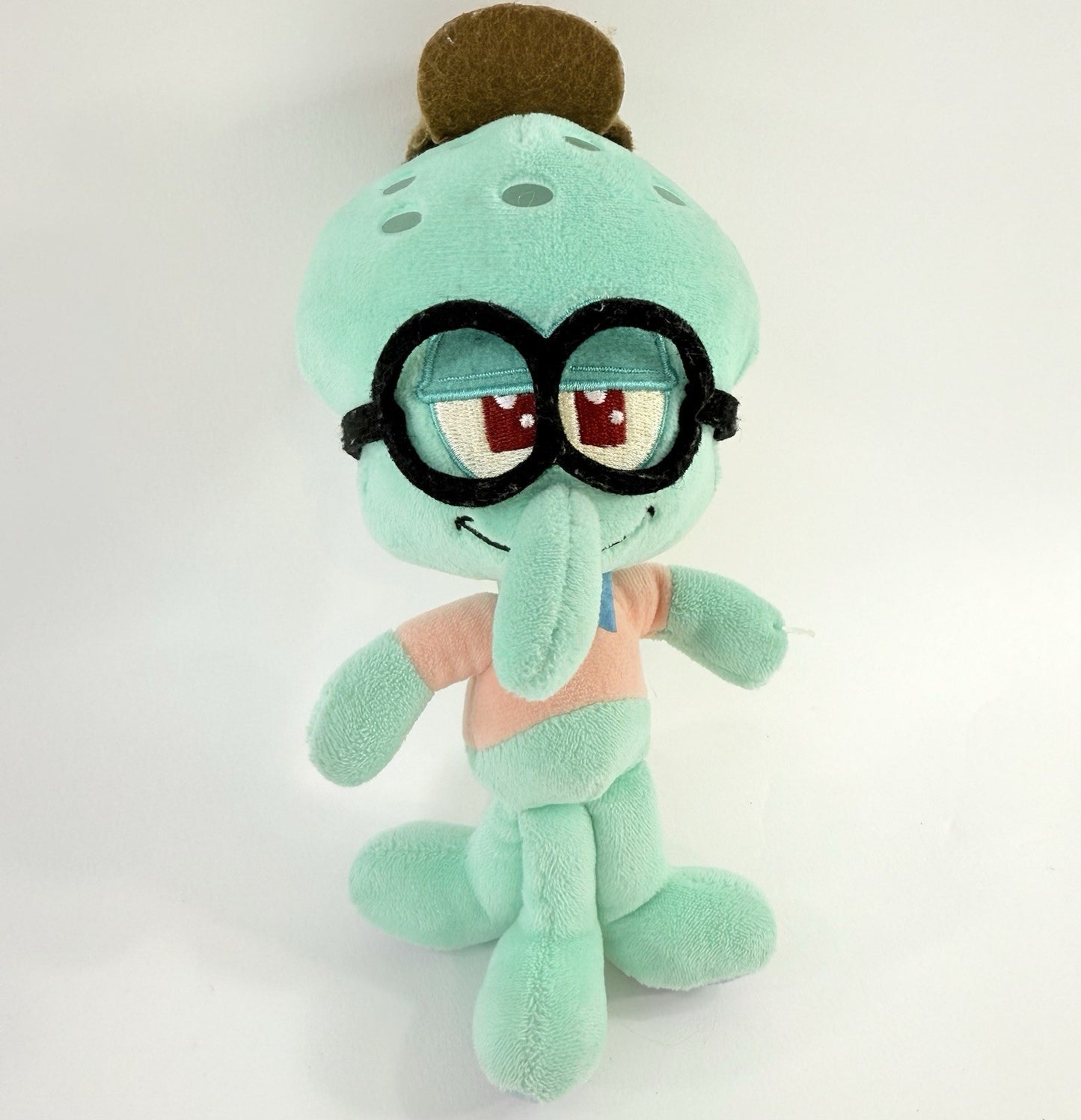 Just Play 2020 Spongebob Squarepants 9" Squidward Nerdy Glasses Plush
