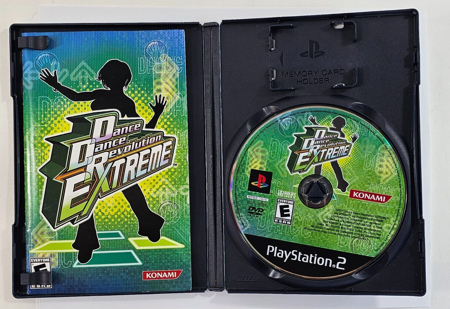 Dance Dance Revolution Extreme (PlayStation 2, 2008) Game, Case, Manual - Tested