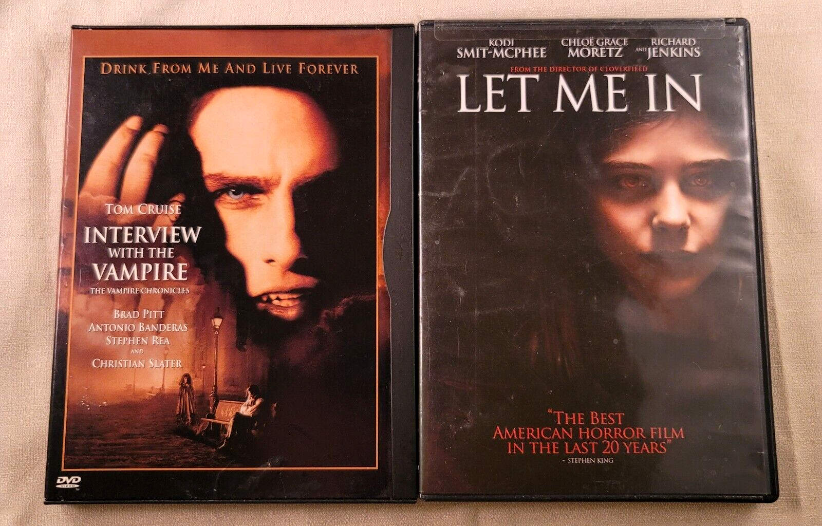 Interview with the Vampire (DVD Horror Bundle) Let Me In - Tested