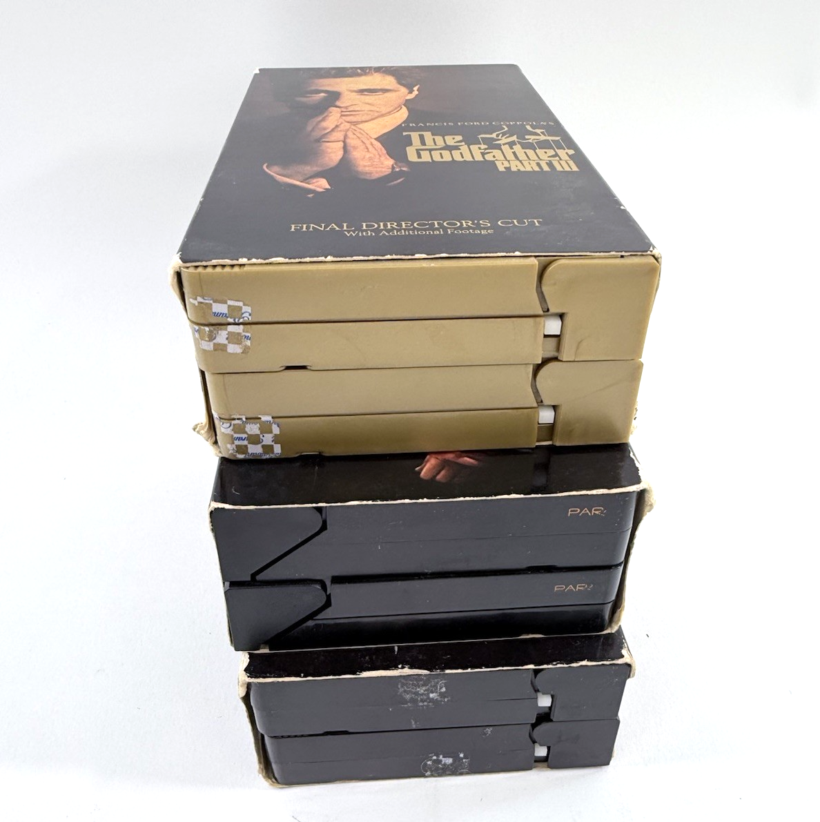 The Godfather (VHS Bundle) Godfather II, Godfather III Director’s Cut - Tested