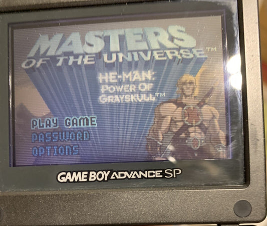 Masters Of The Universe He-Man: Power of Grayskull (Gameboy Advance, 2002) Cart