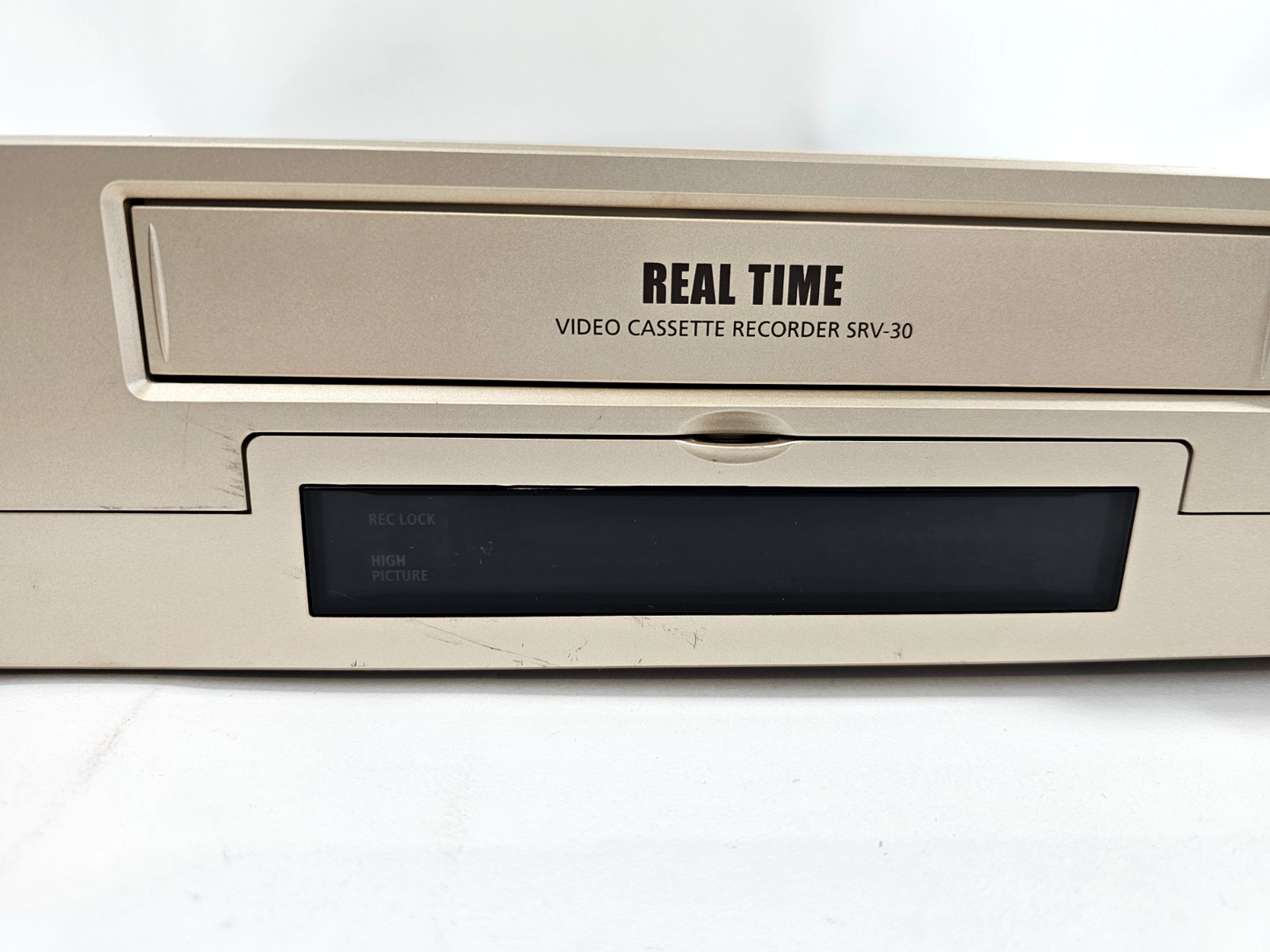 Samsung SRV-30 Real Time Video Cassette Recorder - Surveillance VCR - Tested