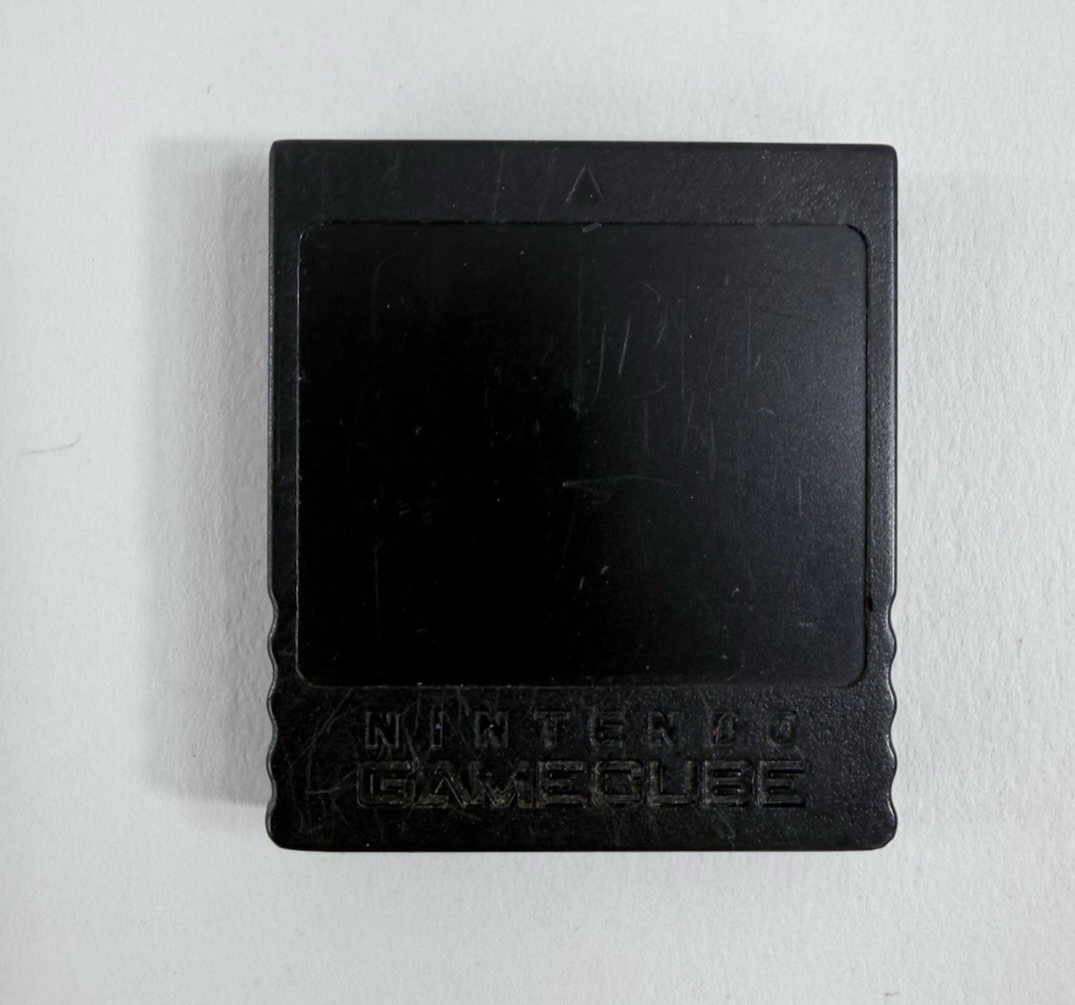 Nintendo GameCube Black Memory Card 251 DOL-014 - Tested and Working
