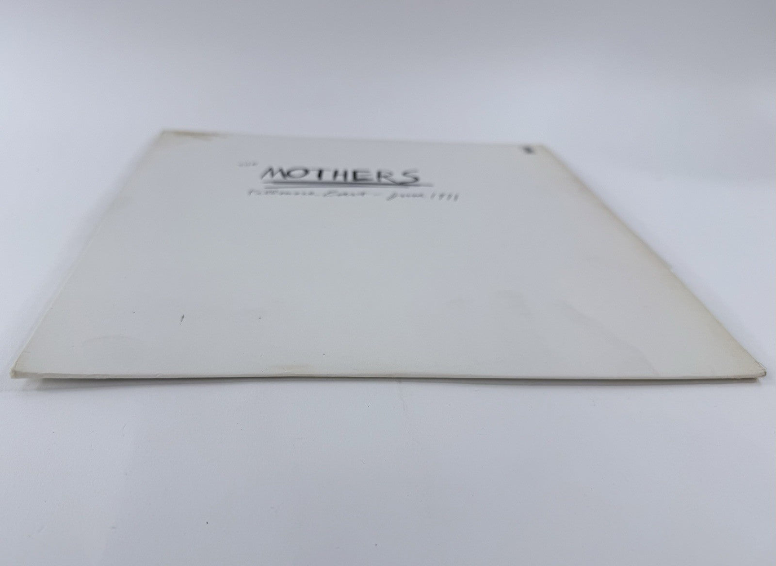 The Mothers: Fillmore East, June 1971 (U.S. Original Pressing, 1971) MS 2042
