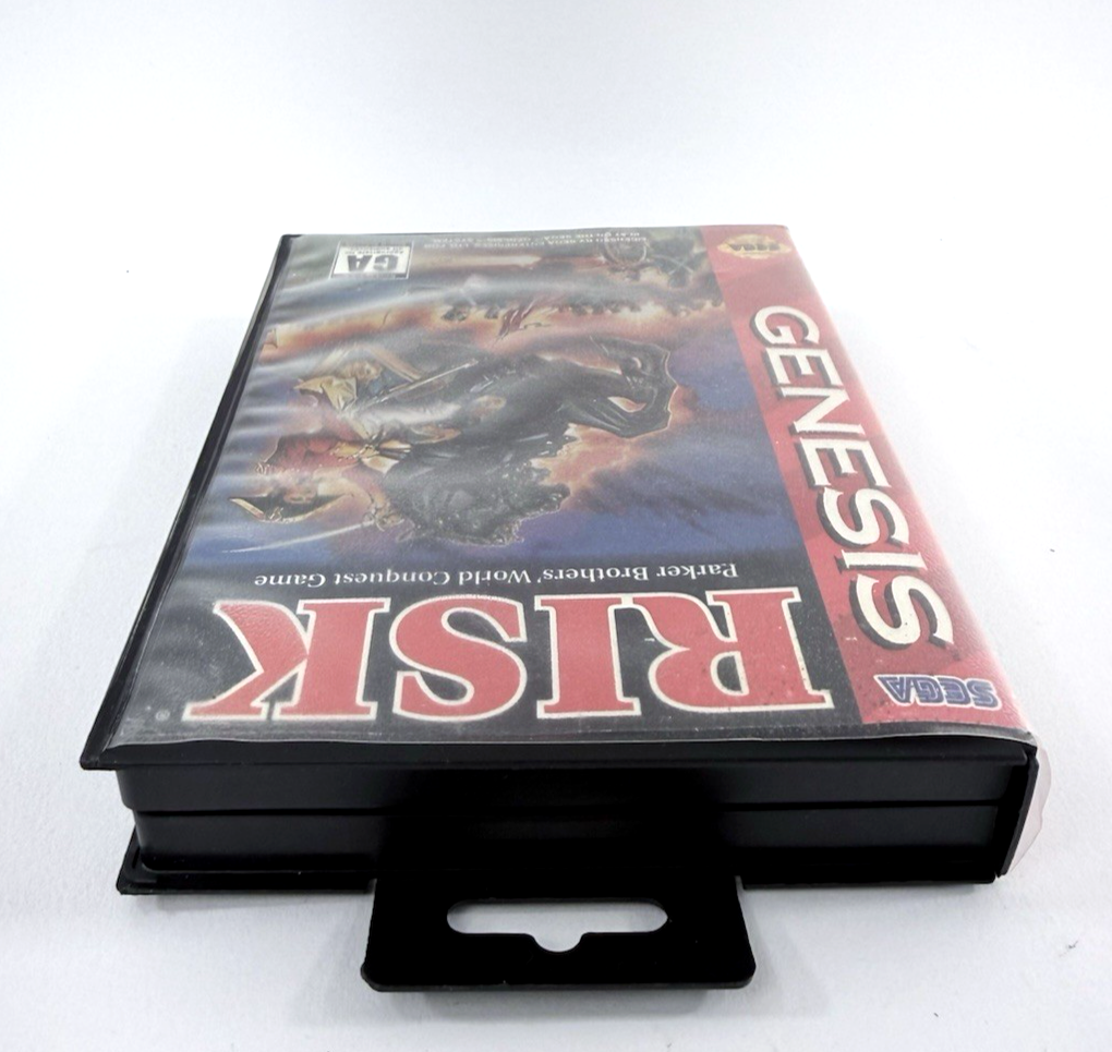 Risk (Sega Genesis, 1994) Game, Case and Manual - Tested and Working