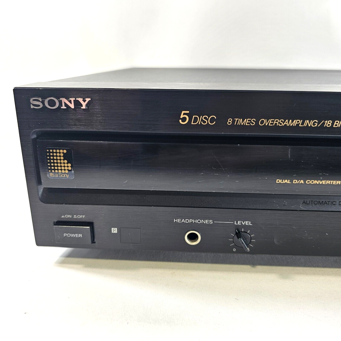 Sony CDP-C505 5 Disc CD Changer - Tested and Working - No Remote