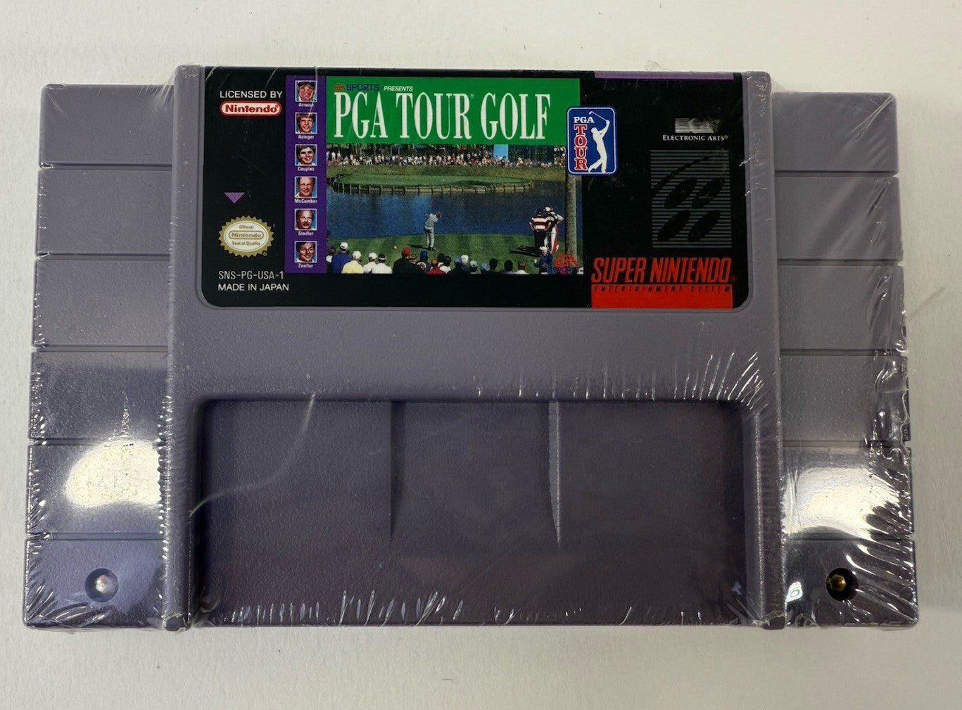 PGA Tour Golf (Super Nintendo, 1992) Resealed Game Cartridge