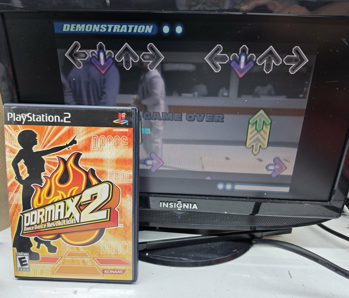DDRMAX2: Dance Dance Revolution (PlayStation 2, 2003) Game, Case, Manual -Tested